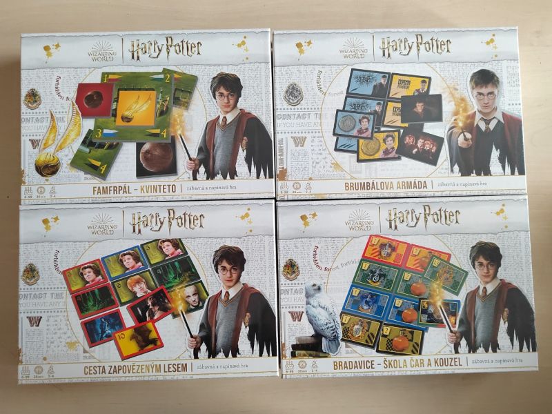 Harry Potter sada her pro celou rodinu