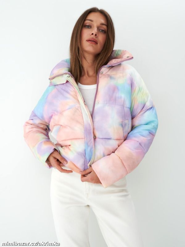 Bunda nadýchaná - lehoučká vel.L-XL