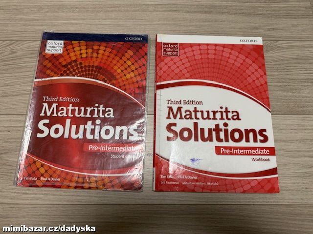 Obrázek k inzerátu: Maturita Solutions 3rd Edition Pre-Intermediate