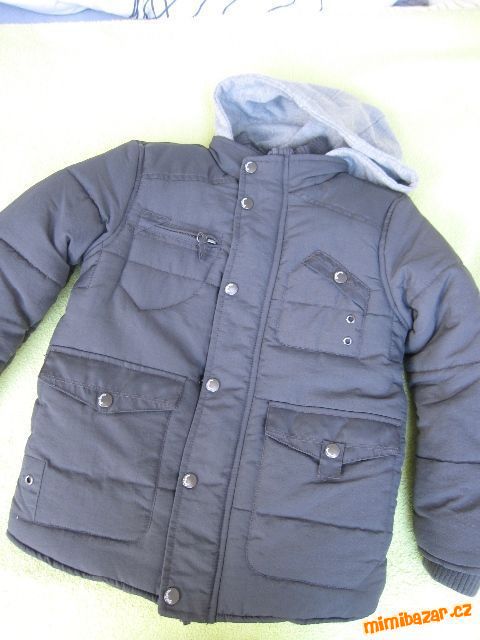Chlapecká zimní bunda -parka vel.116