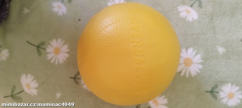 Prodám žlutý overball na cvičení/rehabilitaci