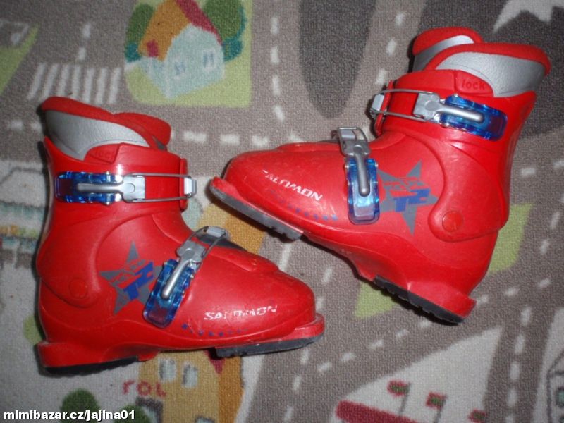 Lyžařské boty-Přeskáče dětské Salomon vel. 31.