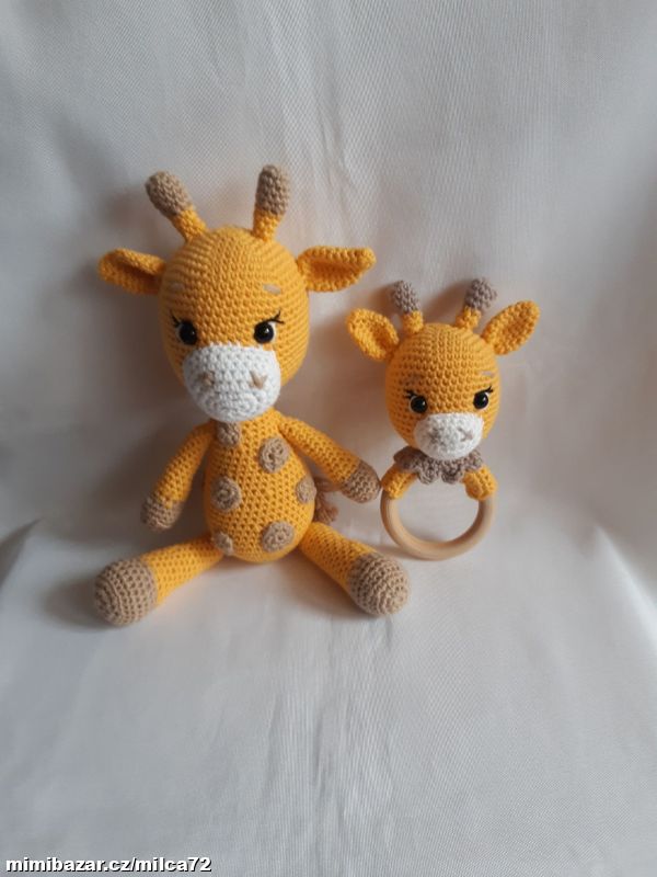 háčkované chrastítka