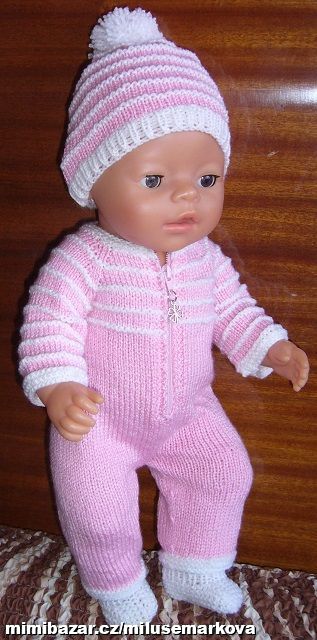 Oblečení pro panenku 43 cm