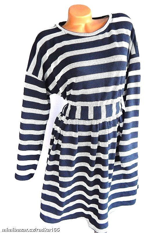 Měkoučká teplá šato tunika vel.48/50