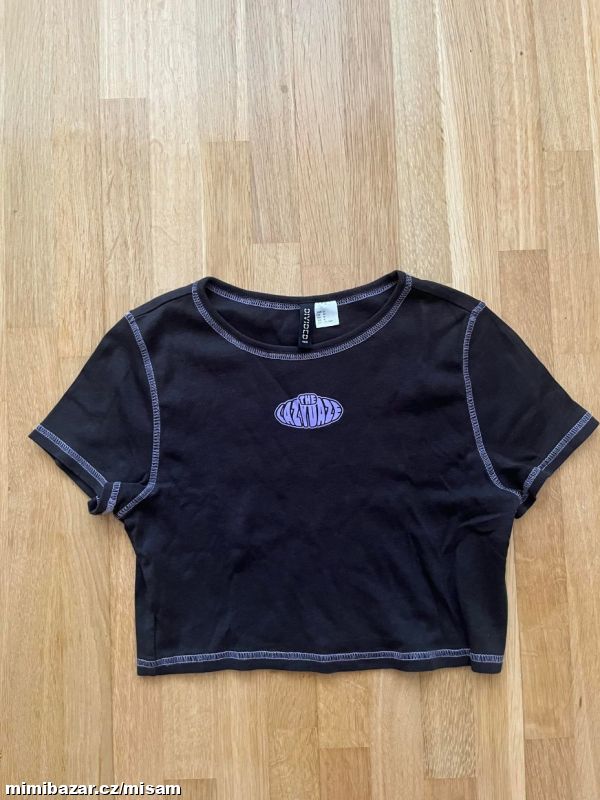 TRIČKO, CROP TOP H&M