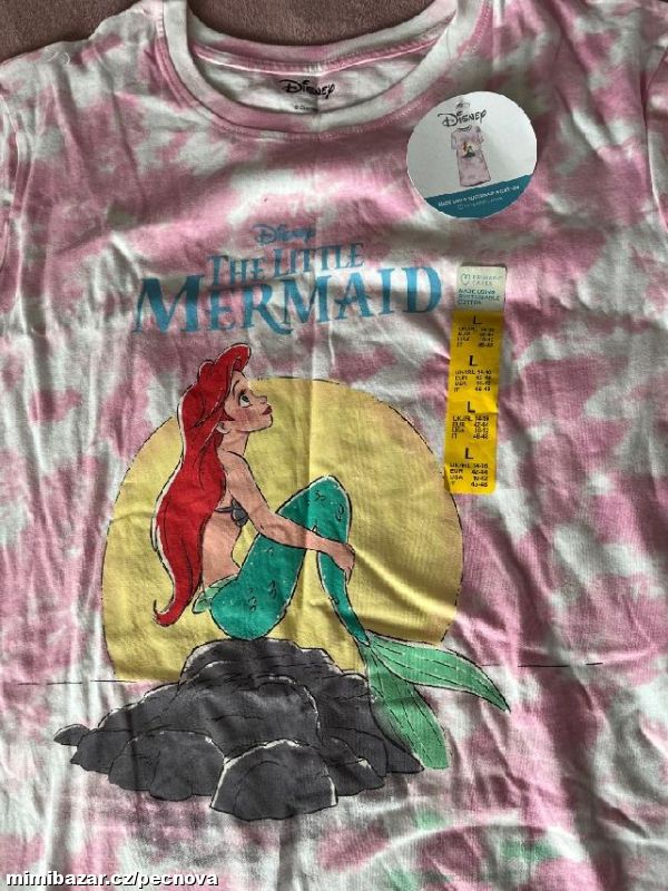 Nová noční košile Malá mořská víla vel. L