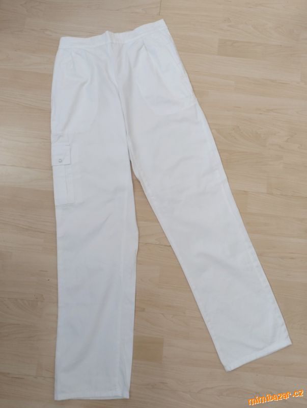Pracovní zdravotní, kuchařské kalhoty vel.M M + P