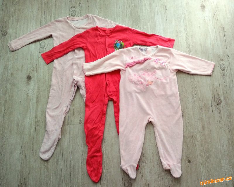 Dívčí overálek vel.18-24m (3ks)