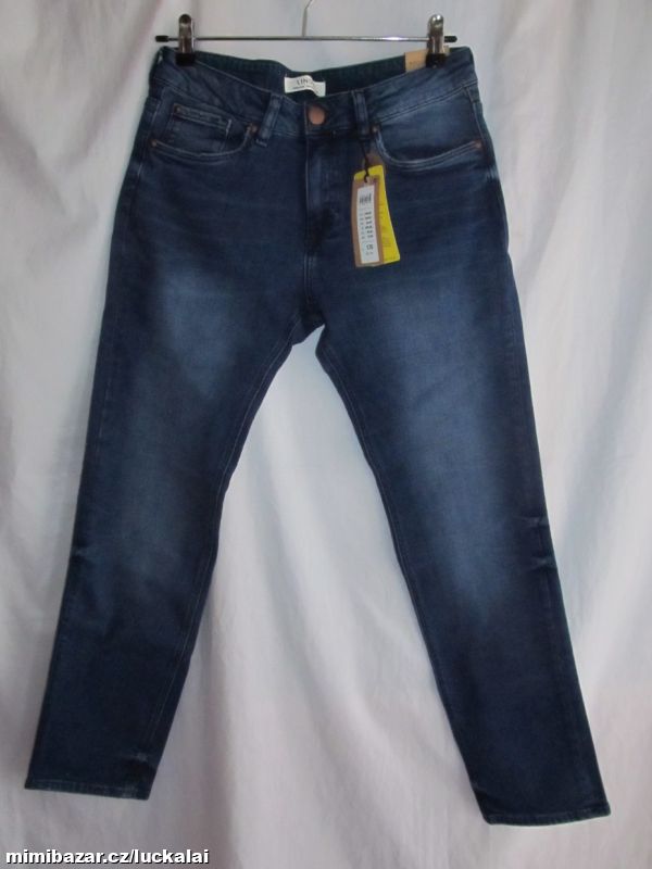 Riflové, džínové kalhoty Regular fit, 170, Lindex