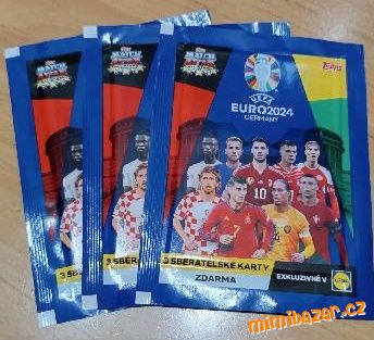 Sběratelské karty UEFA Euro 2024