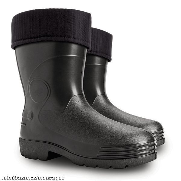 Pánské gumovky zateplené DEMAR-FARMER 3910 BLACK