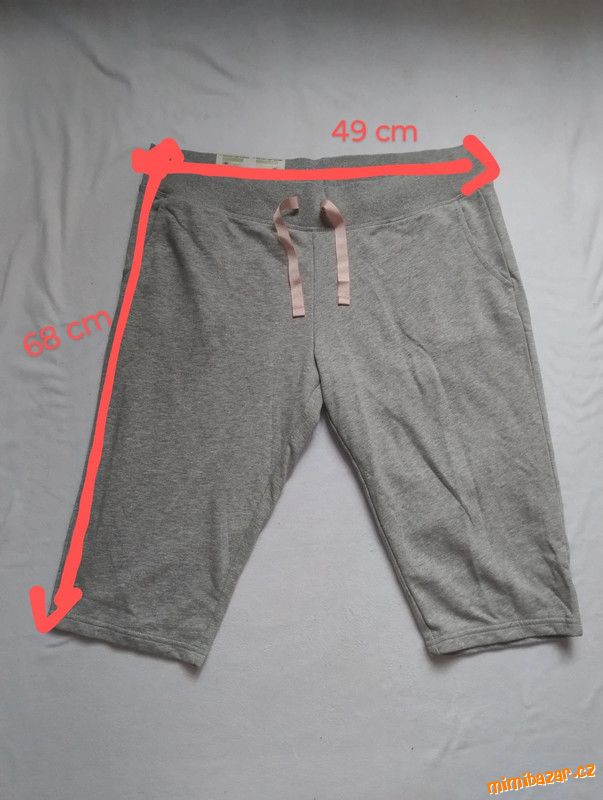 Dámské CROPPED JOGGERS kalhoty L 44-46 S VISAČKOU