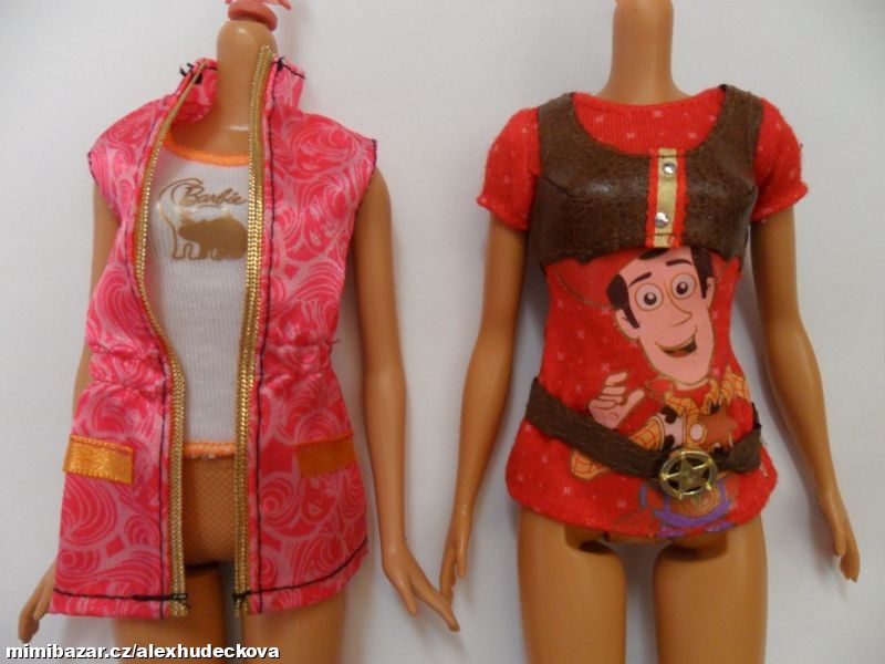 TRIČKO S VESTOU PRO PANENKU BARBIE