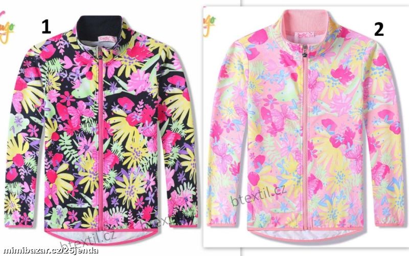 Dívčí mikina barevná Kugo