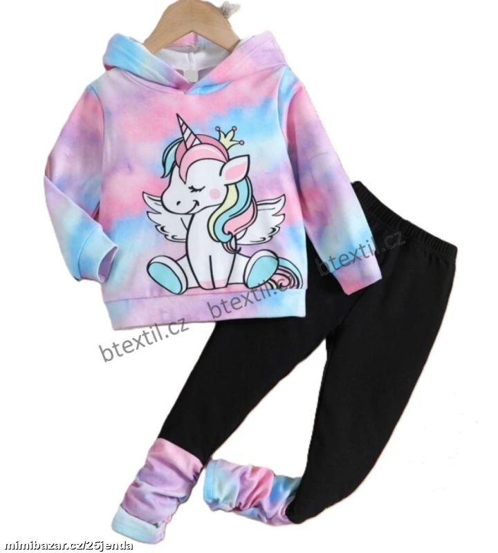 Dívčí duhová souprava s jednorožcem