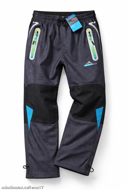 NOVÉ jarní OUTDOOROVÉ KALHOTY - 6-7 let, 122 cm