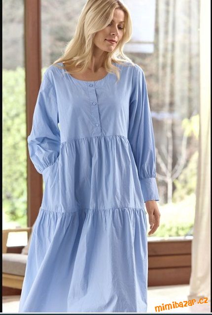 Krásné plátěné šaty