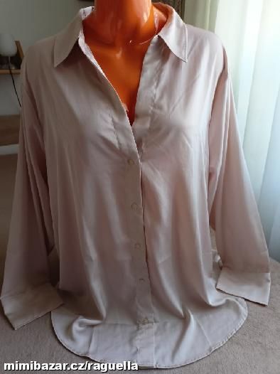 PŘEKRÁSNÝÝ LUXUSNÍ NOVÝ TOP 48-50 SVĚTLE BÉŽOVÁ