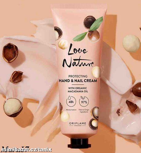 OCHRANNÝ KRÉM NA RUCE A NEHTY Love Nature