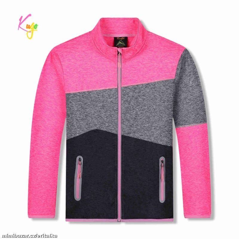 Sportovní, funkční mikina Kugo - vel. 134-164