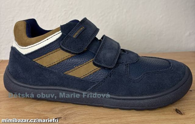 Celoroční kožená barefoot Protetika VESTON brown