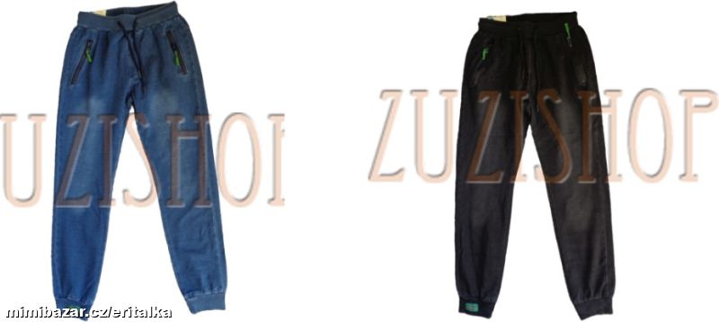 Chlapecké riflové tepláky Kugo - vel. 146-176