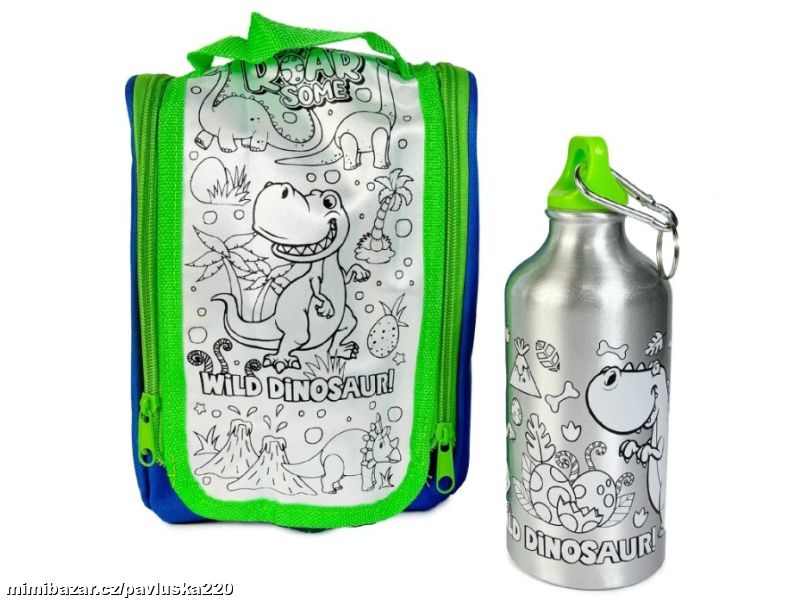 Vytvořte si vlastní lahev - dinosauři