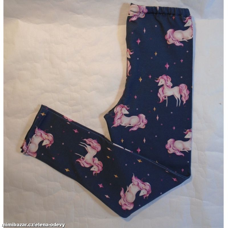 dětské legíny Jednorožci
