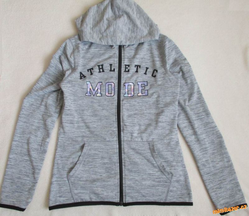 Dívčí sportovní mikina s kapucí H&M 146 152