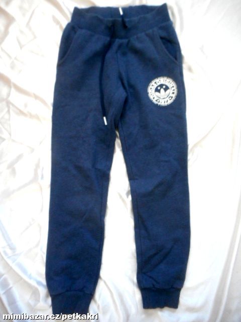 modré dámské tepláky uk 10 eur 36