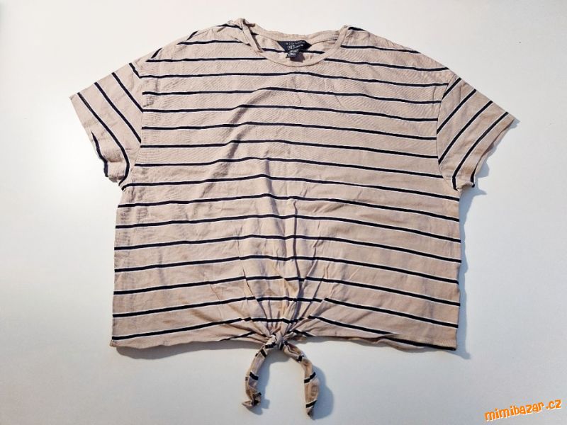 Tričko s krátkým rukávem, crop top