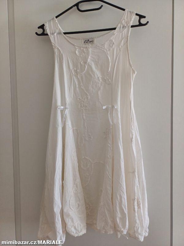 ❤️BÍLÉ DIVCI LETNÍ ŠATY ❤️12 LET ❤️