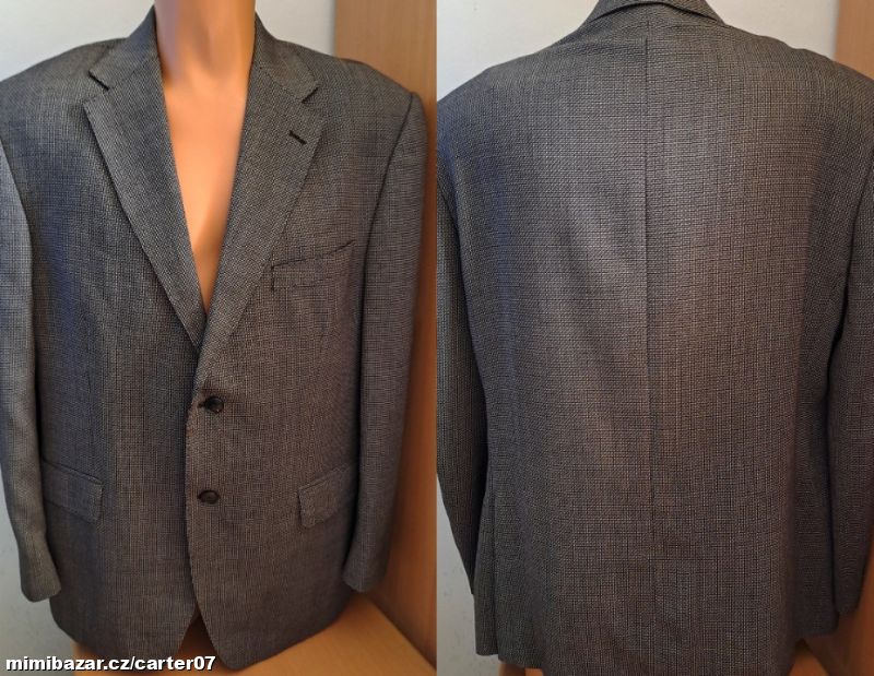 Pánské regular sako Collezione/42S/L/2x59cm