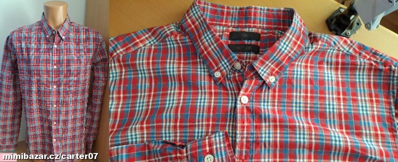 Slim kostičkovaná košile Tiger Jeans/M-L/2x