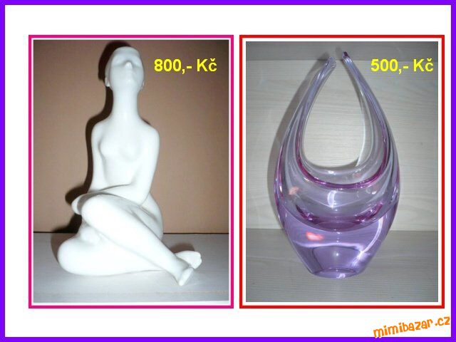 PORCELÁNOVÁ SOŠKA DUX z roku 1973