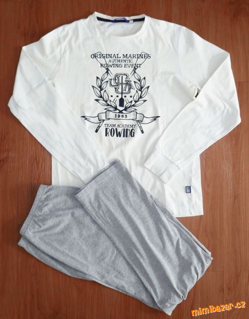 Bílé pyžamo Original Marines