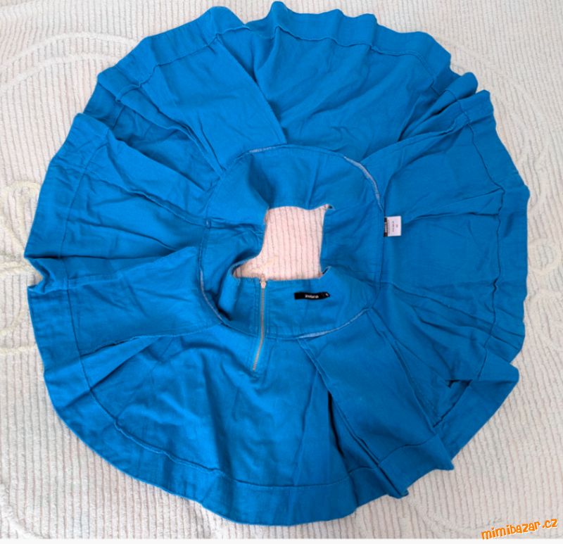 Úžasná letní lněná minisukně