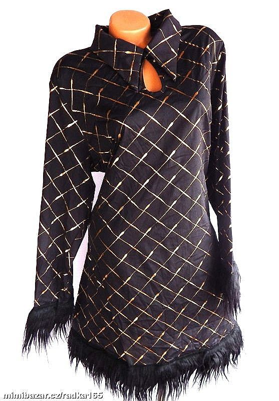 Šaty s jemným zakončením vel.XL