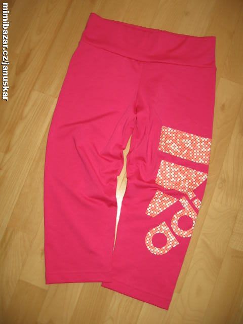 Dívčí sportovní 3/4 legíny Adidas Climalite