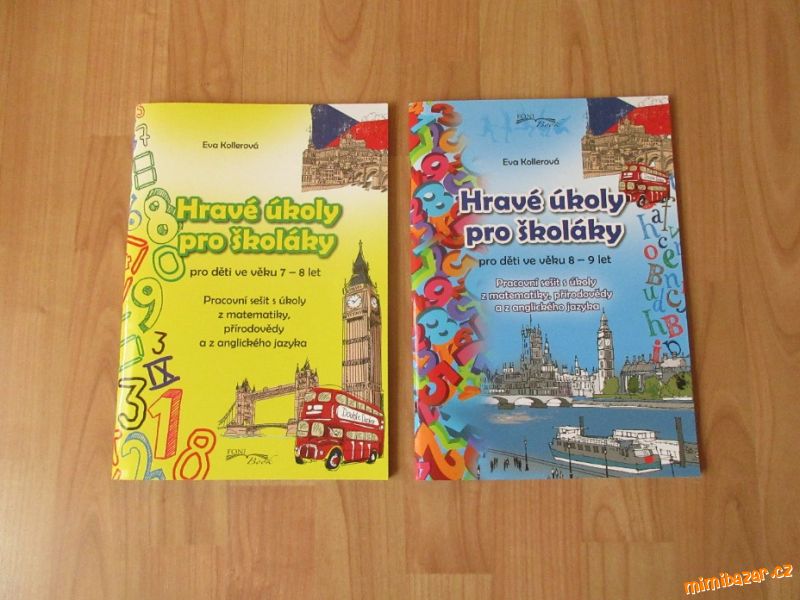 Hravé úkoly pro školáky 7 - 8 let a 8 - 9 let