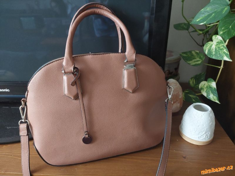 Pudrová - starorůžová kabelka Orsay