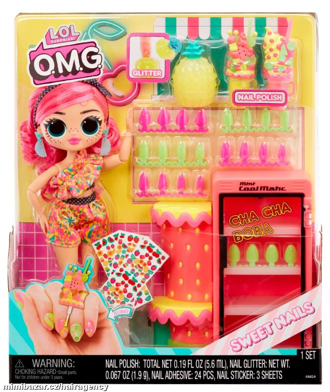 503842 L.O.L. OMG Nehtové studio s panenkou Pinky