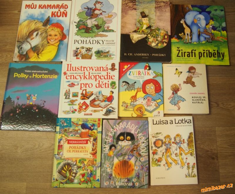 Obrázek k inzerátu: dětské knihy, knížky, pohádky, příběhy