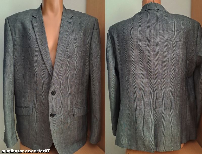 Pánské formální sako Next/44R-L/2x61cm