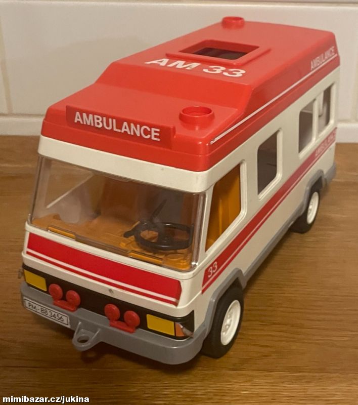PLAYMOBIL SANITKA AMUBLANCE 3456 rok 1994