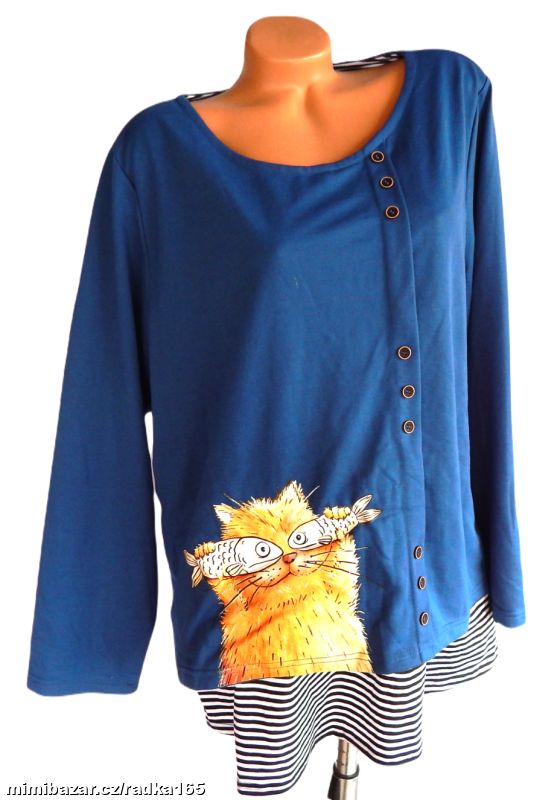 Mikina triko 2v1 vel.5XL/50