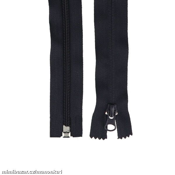 Spirálový zip skrytý No 5 délka 75 cm dělitelný