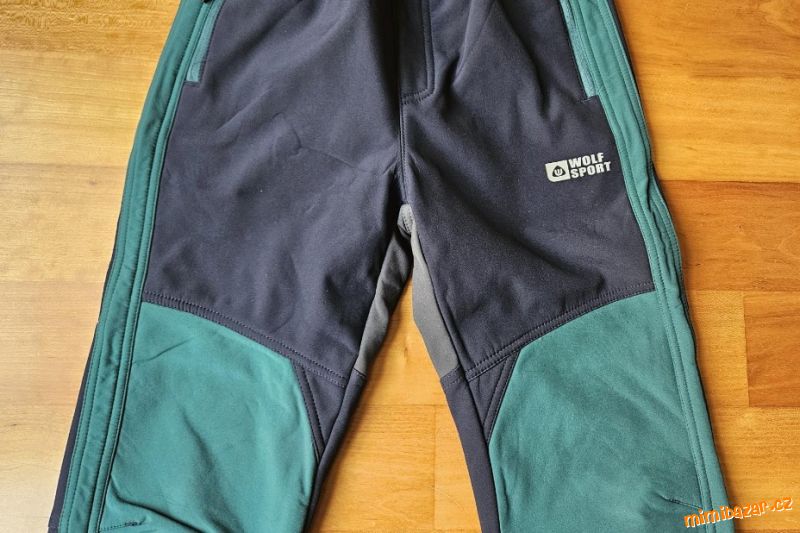 Softshellové kalhoty WOLF SPORT, velikost 152