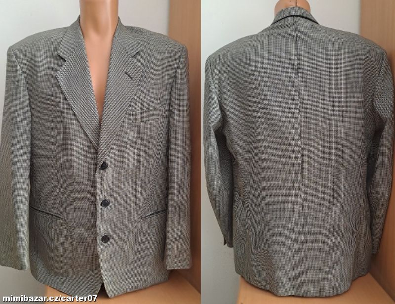 Pánské pepito sako Burton/52R/L/2x60cm